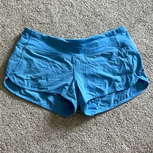 light blue lululemon shorts